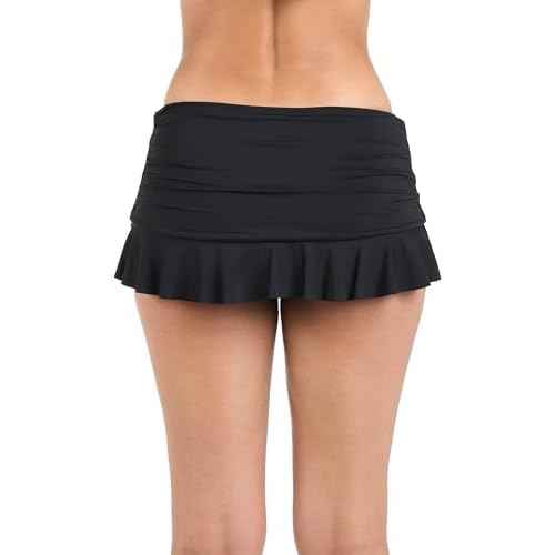 La Blanca Women's Standard Skirted Hipster Bikini Swimsuit Bottom