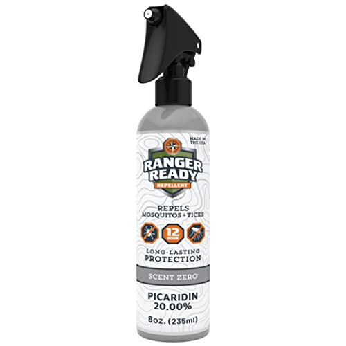 Insect Repellent Spray with Picaridin, Scent Zero - 8 oz. Pack of 1