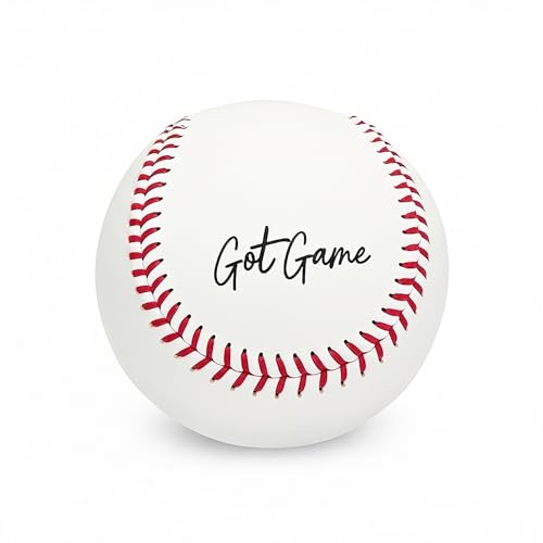 Hand-Stitched Soft Practice Baseball - Safe Indoor/Outdoor Training Ball - Kids, Youth & Adults - Variation 1