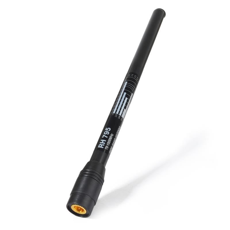 Wide Band Telescopic Radio Antenna SMA-Male 70-1000MHz for Mobile Communications