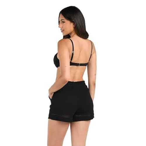 La Blanca Womens Beach Short Swimsuit Cover Up