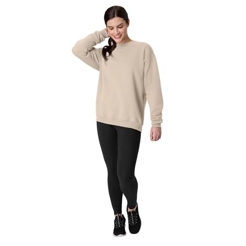 Men's EcoSmart Fleece Crewneck Sweatshirt - Big & Tall XX-Large Sand