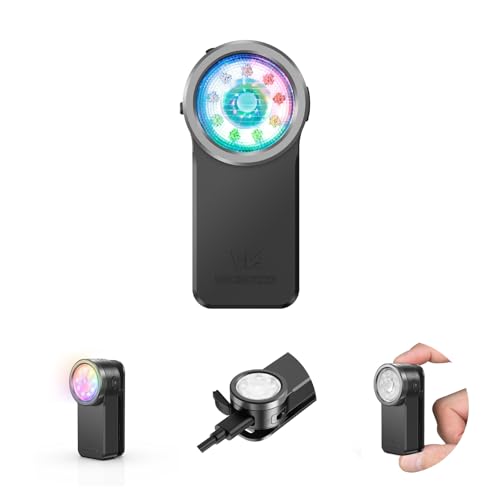 Wurkkos HD03 Rechargeable EDC Flashlight 680 High Lumen Clip Light, Small Flashlight Triple Light Source, 90 High CRI, IPX6 Waterproof, Magnetic Mini Pocket Flashlight for Working Emergency Signal