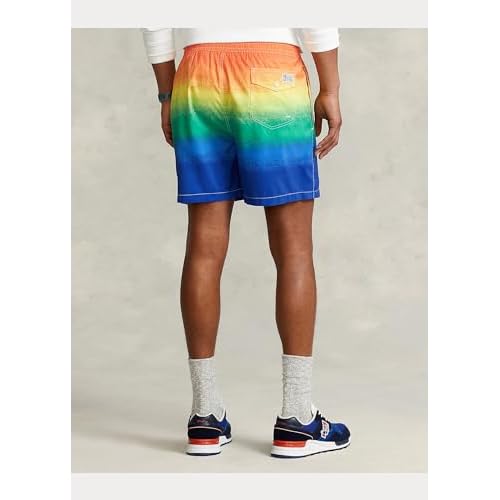 Polo Ralph Lauren Men's Stretch Poly Traveler 6" Swim Trunks