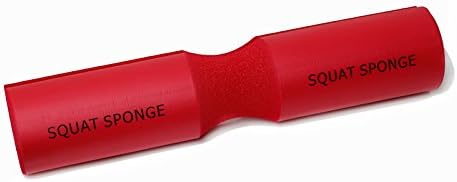 Red 18"long, 3.5” diameter & 1.25"thick Olympic Barbell Pad