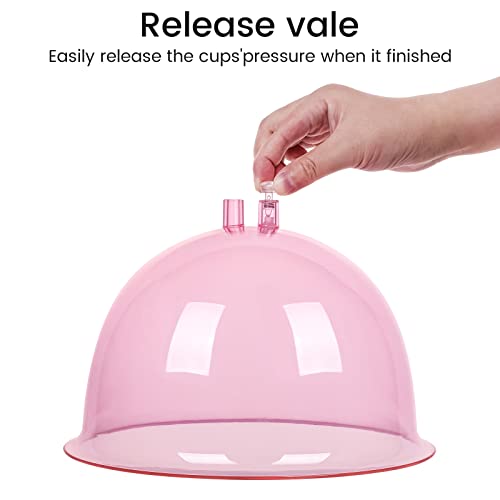 Titoe 180mL Buttocks Vacuum Cups for Therapy & Shaping, Pair