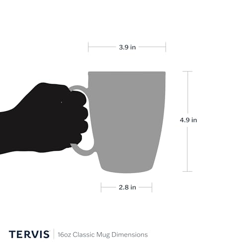 Insulated Tumbler with American Flag & Woodgrain Wrap - 16 oz, Clear & Red Lid
