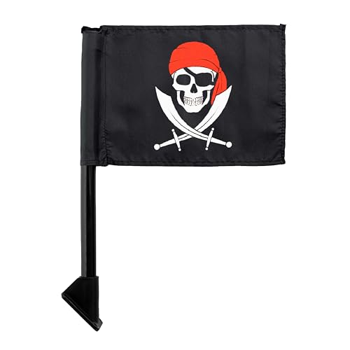 Small Pirate Flag Swing Set Accessory - Kids Outdoor Play Toy