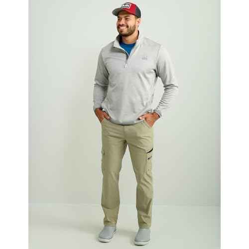 HUK mens Coldfront+ 1/4 Zip, Performance Fishing Jacket