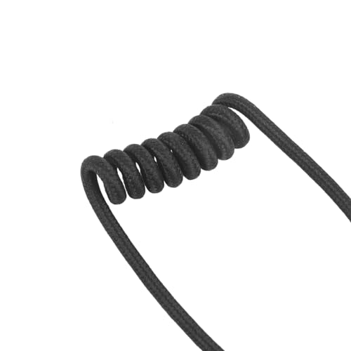 Moisture-Resistant Braided Acoustic Coil Tube for Radio Earpiece Replacement