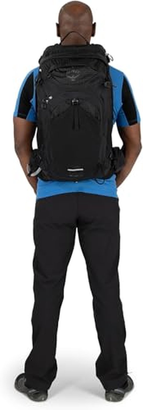 Osprey Manta 34L Men's Hiking Backpack with Hydraulics Reservoir, Oak Leaf Orange