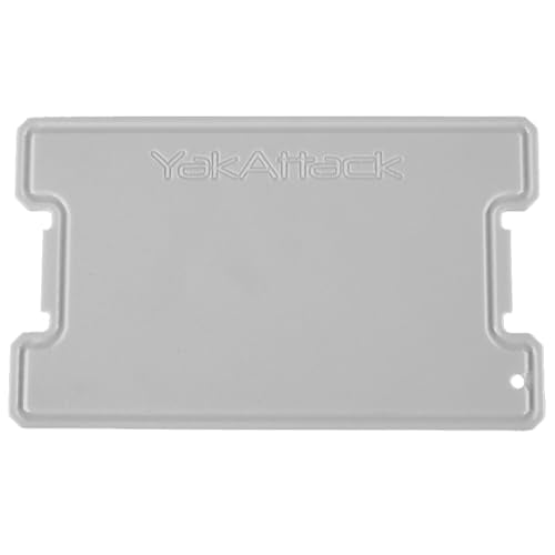 YakAttack TracPak Cutting Board Attachment 6.125" x 10.25" White | Food-Safe HDPE Surface with Groove & Tether Holes | Snaps onto TracPak Lid | Dishwasher Safe | Made in USA