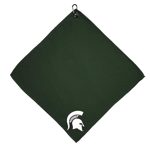 Team Golf NCAA Florida Gators Microfiber Golf Towel 15x15 Multicolor - Michigan State Spartans Variation