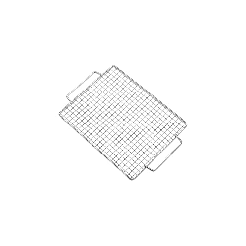 Camping Moon Campfire Grill Grate Stainless Steel 9.4 x 7.9 inches - Silver MS-1012-W