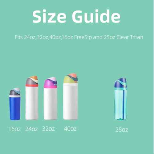 Replacement Lid for Owala, One Button Top Replacement, Leakproof BPA-Free Sports Water Bottle Cap Replacement Compatible with Purple Owala 24oz 32oz 40oz 16oz (Light Purple)