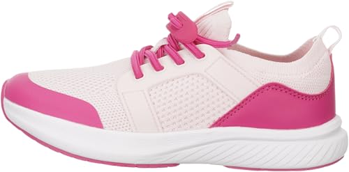 WHITIN Kids Wide Toe Box Zero Drop Slip-On Tennis Shoes Pink - Little & Big Sizes