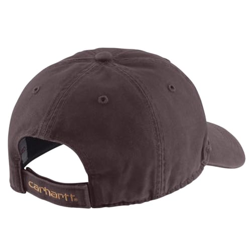 Carhartt Men's Canvas Cap - One Size Dark Sepia