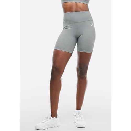 Peloton Women's Cadent 7" High-Rise Pocket Biker Shorts, Workout Shorts, Gym Shorts