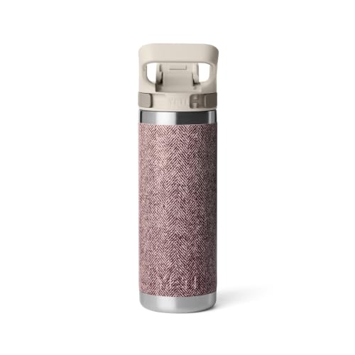 YETI Rambler 18 oz Leakproof Bottle with Flip Chug Cap - Riverhead Red Textured