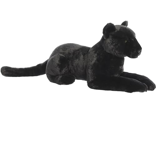 Aurora¢ç Adorable Super Flopsie¢â Black Panther Stuffed Animal - Playful Ease - Timeless Companions - Black 25 Inches