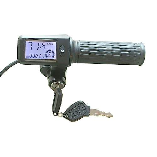 Electric Scooter Throttle Controller with Speed & Mileage Display 36V-72V Universal