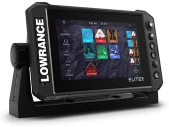 Lowrance Elite FS Fishfinder/Chartplotter, Available with and Without Transducer