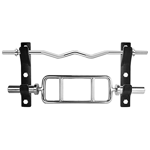 Wall Mounted Horizontal Barbell Holder - 1 Pair B.2 Bar Storage Rack