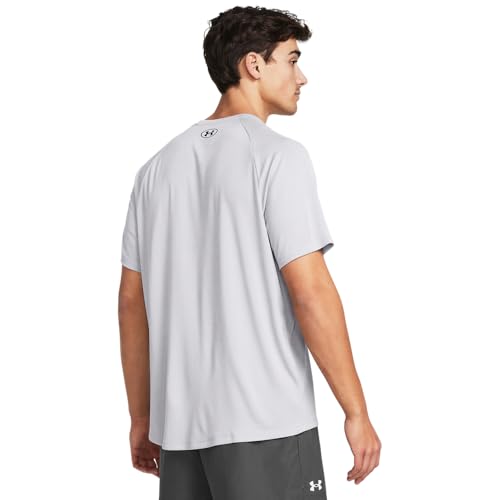 Under Armour Men's Tech Textured Short Sleeve T-Shirt XX-Large White Black