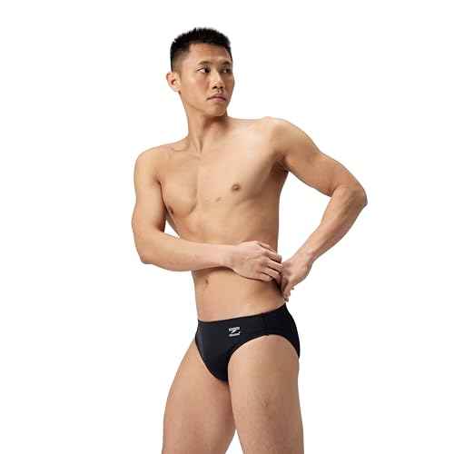 Speedo Men's Swimsuit Brief 2" Outseam Endurance+ Solid Adult Club Training