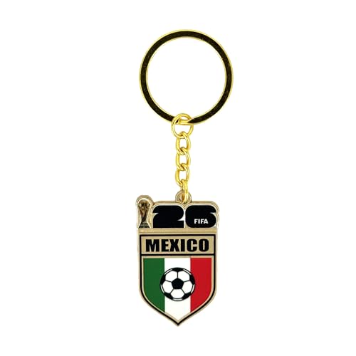FIFA World Cup 2026 Keychain Mexico Flag Official Soccer Fan Gift