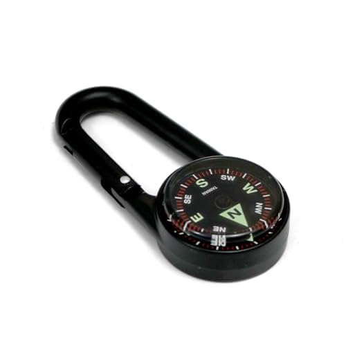 Coghlan¡¯s Outdoor Compasses ? Lightweight, Durable Navigation Tools for Hiking, Camping, Orienteering & Survival with Map, Wrist, Lensatic, LED, and Carabiner Options