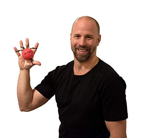 Handmaster Plus Hand Exerciser Set of 3 - Stress Relief & Finger Strengthening Balls