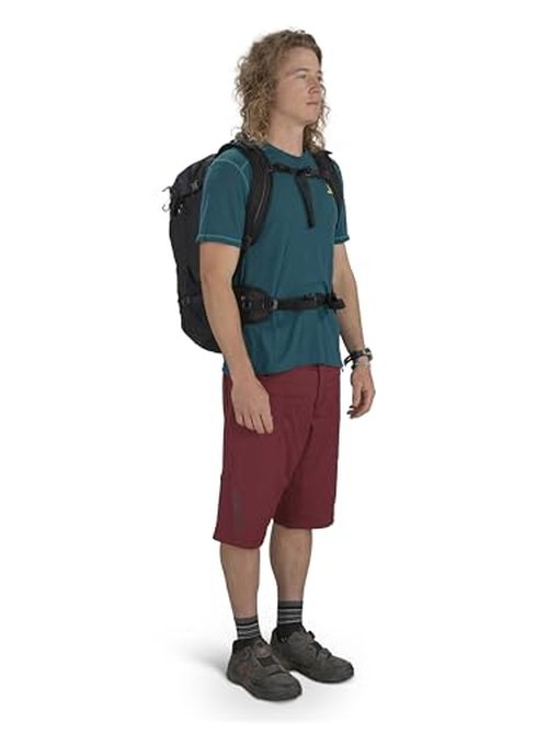 Osprey Escapist 30L Biking Backpack, Black, Medium/Large