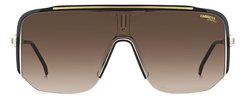 Carrera 1060/S Black Gold/Brown Shaded 99/1/140 unisex Sunglasses