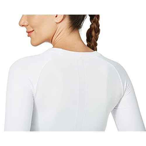 MathCat Workout Shirts for Women Long Sleeve, Workout Tops for Women, Quick Dry Gym Athletic Tops£¬Seamless Yoga Shirts
