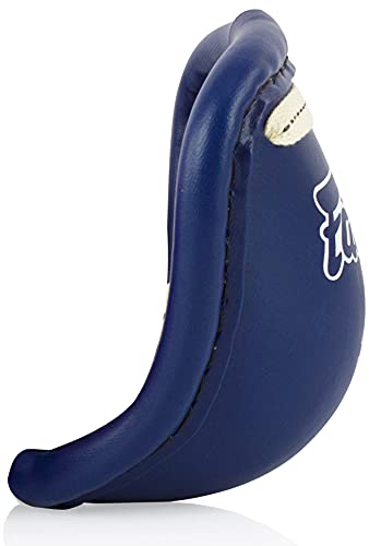 Fairtex Steel Groin Cup Muay Thai Kickboxing Protection Blue Medium