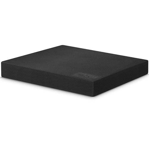 Yes4All Upgraded Size Foam Pad for Exercise, Nonslip Foam Balance Pad Physical Therapy, Yoga & Stability Training Balance Mat
