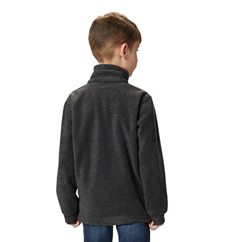 Columbia Youth Steens Mountain II Fleece Jacket - Large Charcoal Heather
