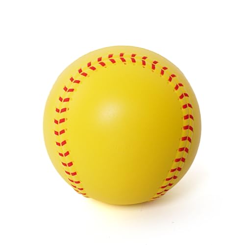 12-Inch Foam Softballs 4-Pack for Hitting Practice and Training