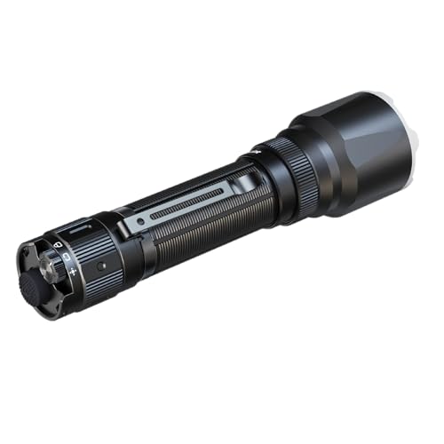 Fenix TK22R Tactical Flashlight, 3200 Lumens USB-C Rechargeable, 525 Yards Long Throw, High Power Super Bright with Lumentac Organizer