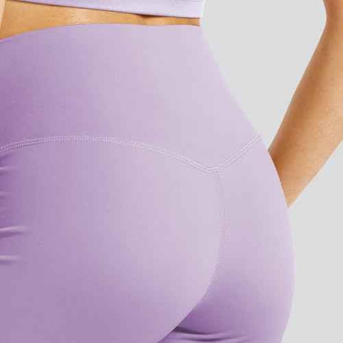 Women's 6" Gym Biker Shorts, Spandex Athletic Workout High Waisted Yoga Shorts