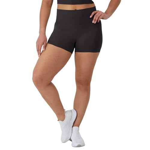 Hanes Women's Moves Leak Protection Bike Shorts with Built-in Underwear, Moisture-Wicking & Odor Control, 3¡± Inseam