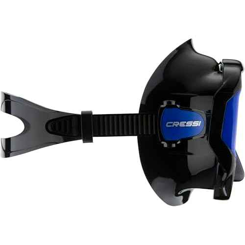 Cressi Perfect View Scuba Diving, Snorkeling Mask in Pure Comfortable Silicone - Available with Different Panoramic Lenses - Liberty: Designed in Italy