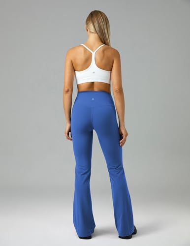 High Waisted Flared Yoga Leggings for Women - Wide Leg Bootcut Workout Pants