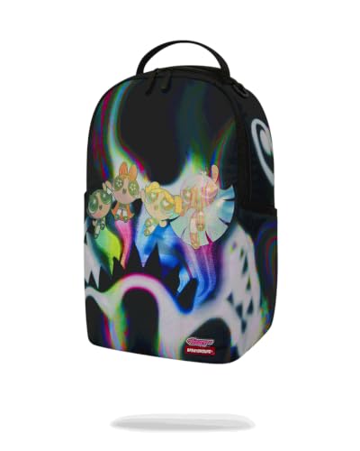 Sprayground Powerpuff Girls Backpack with Laptop Compartment and Adjustable Straps