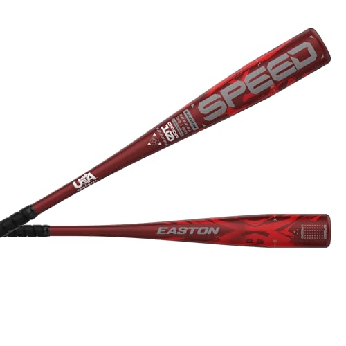 Easton 30 Inch Youth Speed Baseball Bat - Red -10, 2 5/8" Barrel, Alloy, 1 Pc