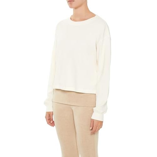 Forever 21 Womens Thermal Long-Sleeve Top