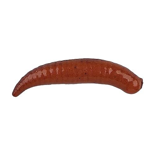 Berkley Gulp! Pinched Crawler Fishing Bait, Nightcrawler, 1in, Garlic Scent, Extreme Scent Dispersion, Realistic Nightcrawler Profile, Ideal for Panfish, Walleye and More