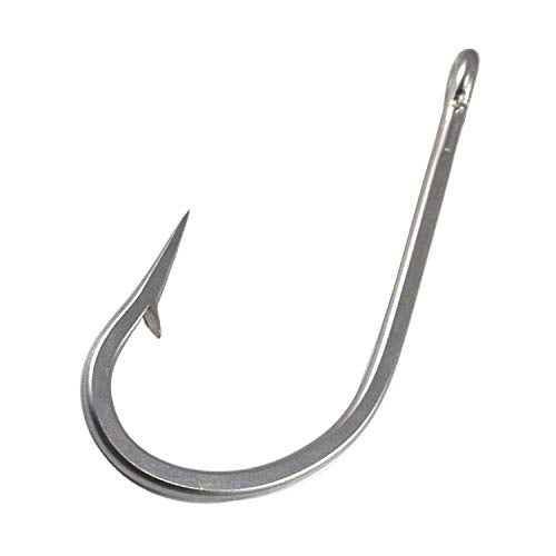 Saltwater Giant Shark and Alligator Hooks 20/0 Stainless Steel Big Game Fishing Hooks - 1 Piece