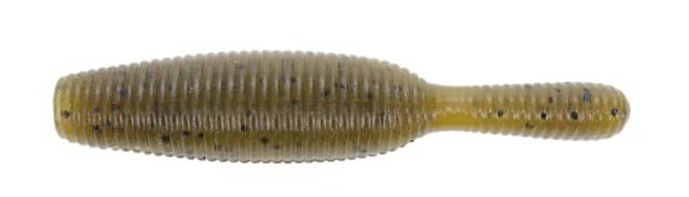 Gary Yamamoto 3.5" YAMATANUKI/Heavy Soft Plastic/Green Pumpkin W/Black Flake (8 Pack)